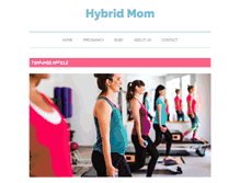Tablet Screenshot of hybridmom.com